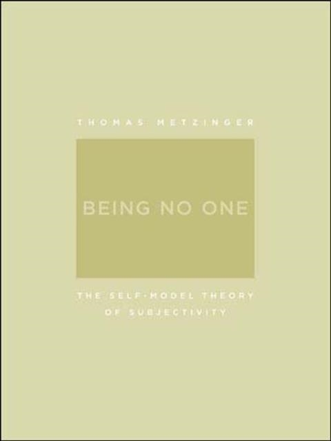 BEING NO ONE | 9780262633086 | METZINGER, T