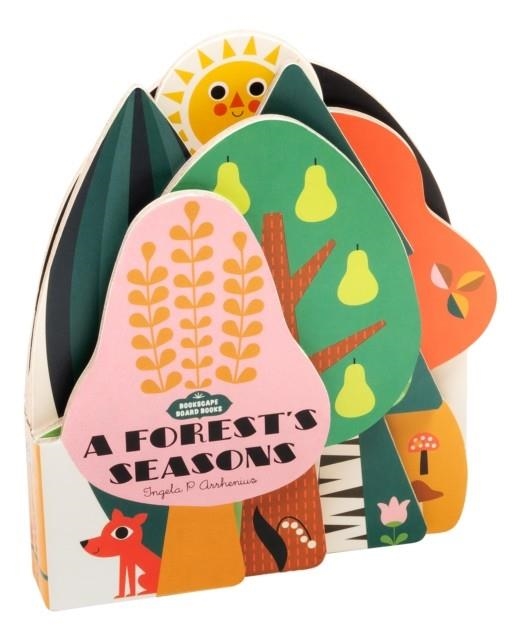 BOOKSCAPE BOARD BOOKS: A FOREST’S SEASONS | 9781452174945 | ILLUSTRATED BY INGELA P  ARRHENIUS