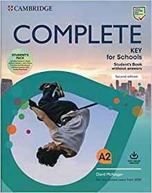 KET COMPLETE KEY FOR SCHOOLS INT. ED. 2019 SB+WB NO KEY | 9781108539364