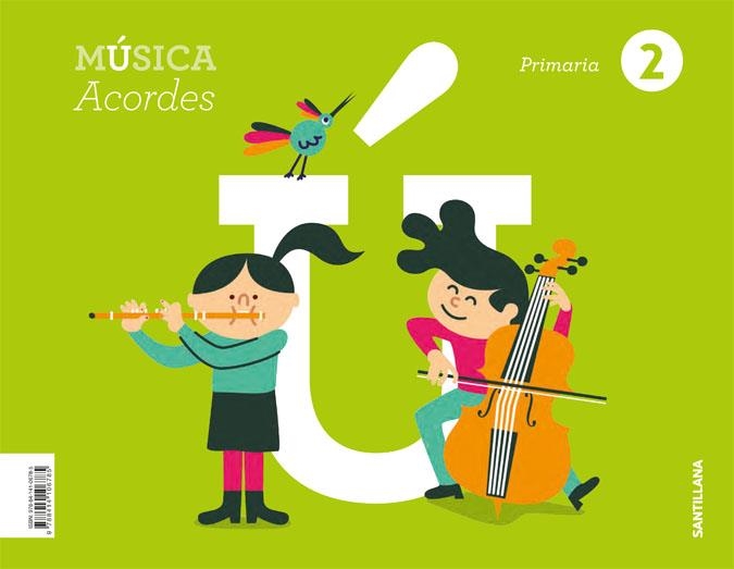 MUSICA ACORDES 2 PRIMARIA | 9788414106785 | VARIOS AUTORES