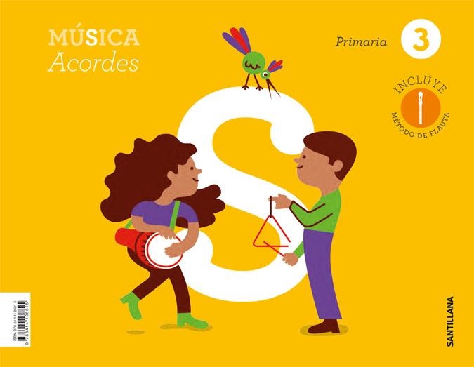 MUSICA ACORDES 3 PRIMARIA | 9788414106815 | VARIOS AUTORES
