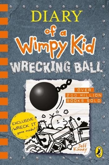 DIARY OF A WIMPY KID 14: WRECKING BALL HB | 9780241412039 | JEFF KINNEY