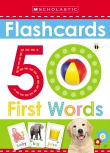 FLASHCARDS: 50 FIRST WORDS (SCHOLASTIC EARLY LEARNERS) | 9781338161397