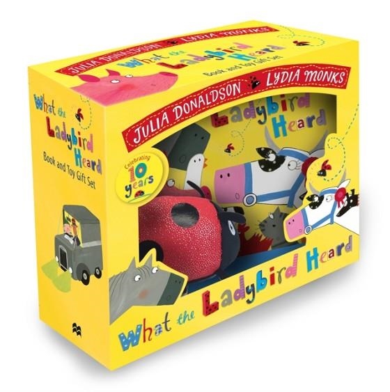 WHAT THE LADYBIRD HEARD BOOK AND TOY GIFT SET | 9781509894505 | JULIA DONALDSON
