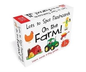 LOTS TO SPOT FLASHCARDS: ON THE FARM! | 9781786178077 | AMY JOHNSON