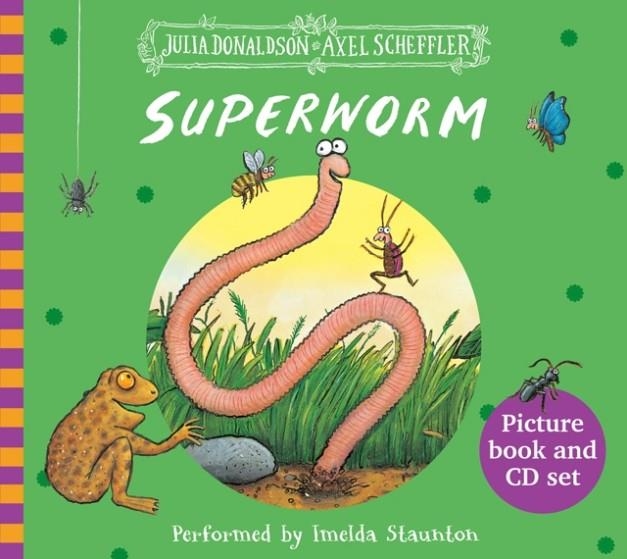SUPERWORM BOOK AND CD | 9781407139333 | JULIA DONALDSON