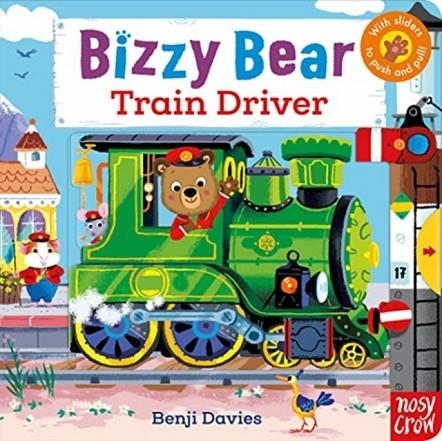 BIZZY BEAR: TRAIN DRIVER BOARD BOOK | 9781788005371 | BENJI DAVIES
