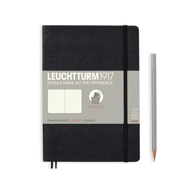 NOTEBOOK MEDIUM A5, TAPA BLANDA, PUNTOS NEGRO | 4004117328220