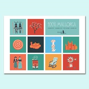 100 % MALLORCA CALENDARIO 2020  | 9999990004260 | SOUVENIR