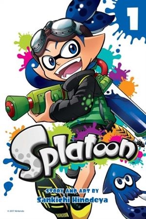 SPLATOON, VOL. 1 : 1 (MANGA) | 9781421595481 | SANKICHI HINODEYA