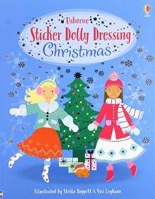 STICKER DOLLY DRESSING CHRISTMAS | 9781474971652 | LEONIE PRATT