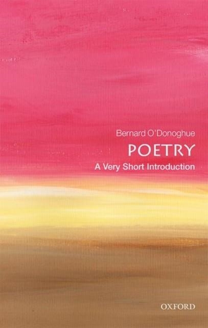 POETRY: A VERY SHORT INTRODUCTION | 9780199229116 | BERNARD O'DONOGHUE