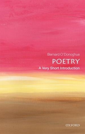 POETRY: A VERY SHORT INTRODUCTION | 9780199229116 | BERNARD O'DONOGHUE
