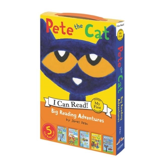 MY FIRST I CAN READ: PETE THE CAT: BIG READING ADVENTURES: 5 FAR-OUT BOOKS IN 1 BOX! | 9780062872593 | JAMES DEAN
