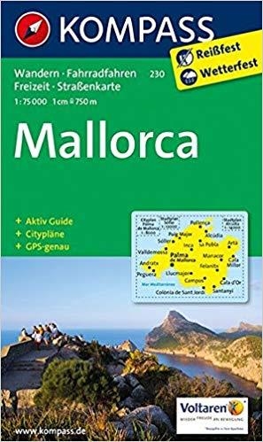 MALLORCA 230 GPS WP KOMPASS: WANDELKAART 1:75 000 (GERMAN EDITION) | 9783990440254 | KOMPASS-KARTEN