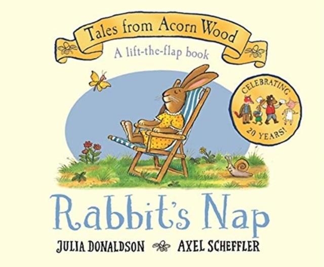 RABBIT'S NAP 20TH ANNIVERSARY EDITION BOARD BOOK | 9781529023527 | JULIA DONALDSON