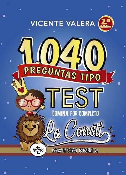 1040 PREGUNTAS TIPO TEST LA CONSTI | 9788430976546