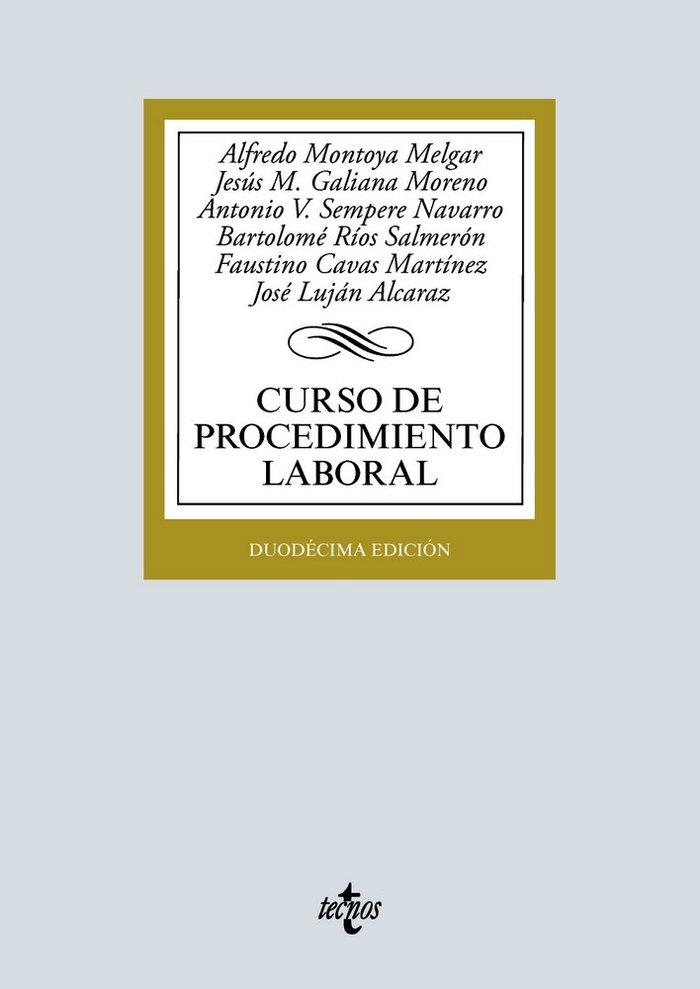CURSO DE PROCEDIMIENTO LABORAL | 9788430977291