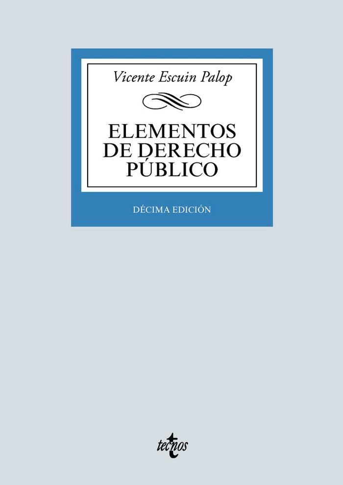 ELEMENTOS DE DERECHO PÚBLICO | 9788430977314