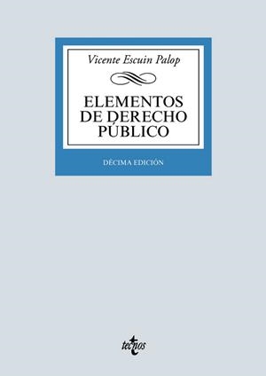 ELEMENTOS DE DERECHO PÚBLICO | 9788430977314