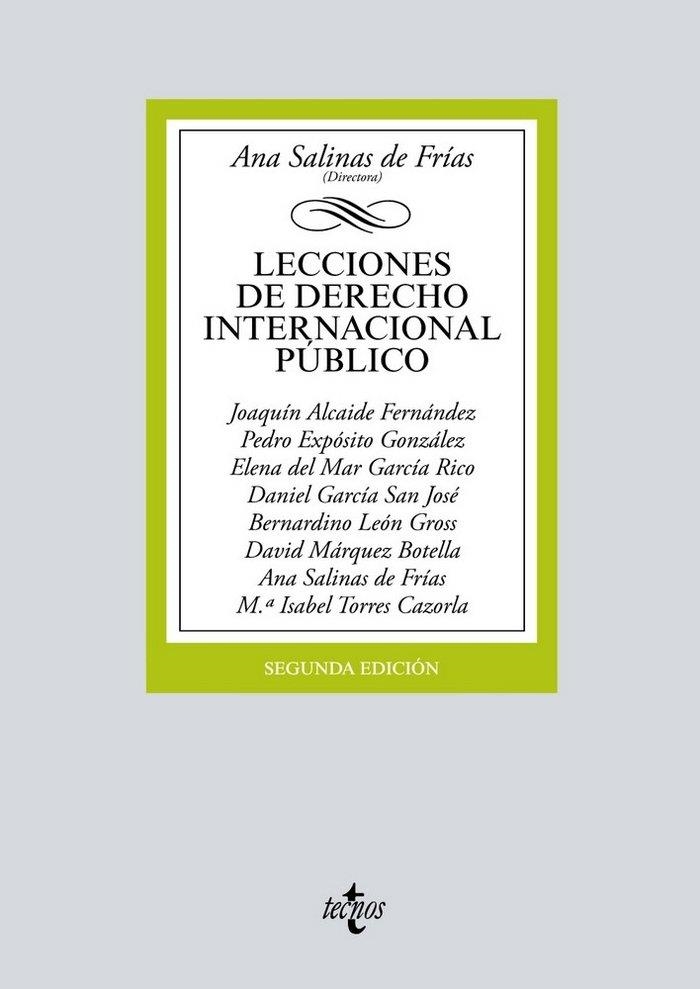 LECCIONES DE DERECHO INTERNACIONAL PÚBLICO | 9788430976508