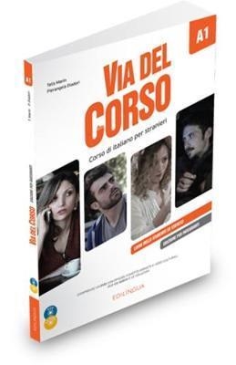 VIA DEL CORSO A1 – LIBRO DEL PROFESSORE + 2CD + DVD | 9788898433650