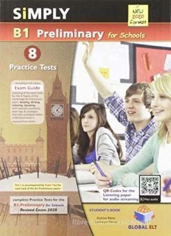 PET SIMPLY B1 PRELIMINARY FOR SCHOOLS – 2020 FORMAT – SB | 9781781646373