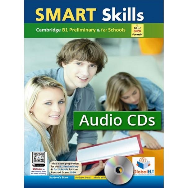 PET SMART SKILLS  B1 PRELIMINARY  FOR SCHOOLS – 2020 FORMAT – AUDIO CDS | 9781781646489