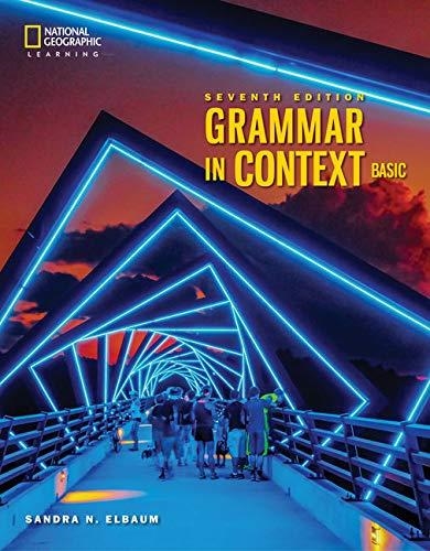 GRAMMAR IN CONTEXT 7E BASIC TEACHER'S GUIDE | 9780357140321 | ELBAUM, SANDRA N.
