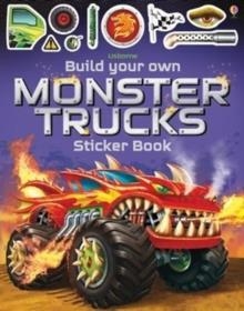 BUILD YOUR OWN MONSTER TRUCKS STICKER BOOK | 9781474937504 | SIMON TUDHOPE