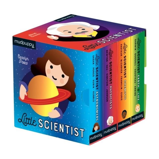 LITTLE SCIENTIST BOARD BOOK SET | 9780735355736 | GALISON MUDPUPPY