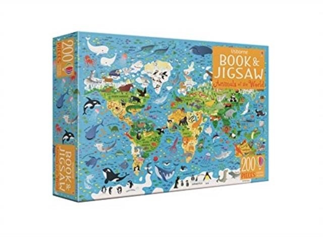 ANIMALS OF THE WORLD BOOK AND JIGSAW | 9781474969420 | SAM SMITH