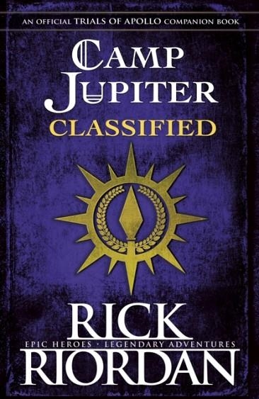 CAMP JUPITER CLASSIFIED: A PROBATIO'S JOURNAL HB | 9780241394175 | RICK RIORDAN