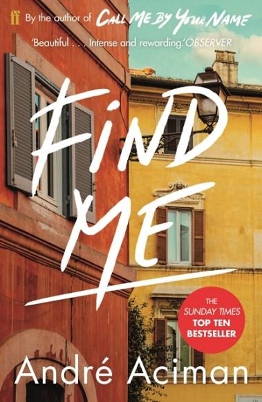 FIND ME | 9780571356508 | ANDRE ACIMAN