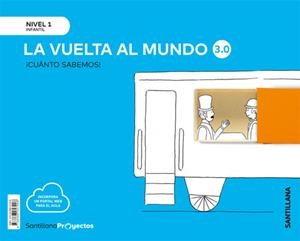 VUELTA MUNDO 3.0 CUANTO SAB ED20-NIVEL 1 | 9788468057996