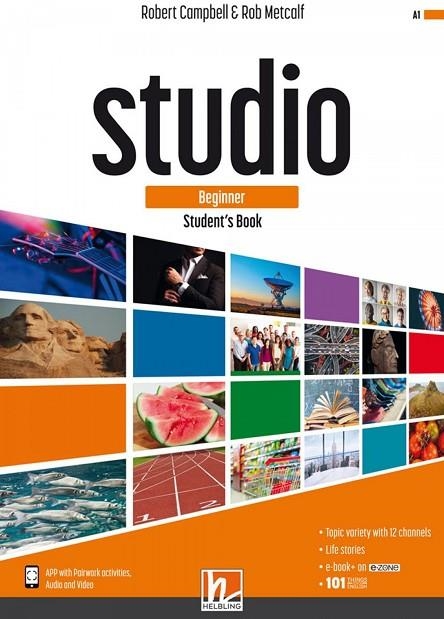 STUDIO BEGINNER (A1) STUDENT'S + E ZONE | 9783990459034