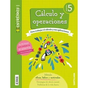 5PRI CUAD CALCULO ENTRENATE ED18 | 9788414113523