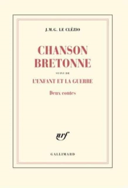 CHANSON BRETONNE | 9782072894992 | JM LE CLEZIO