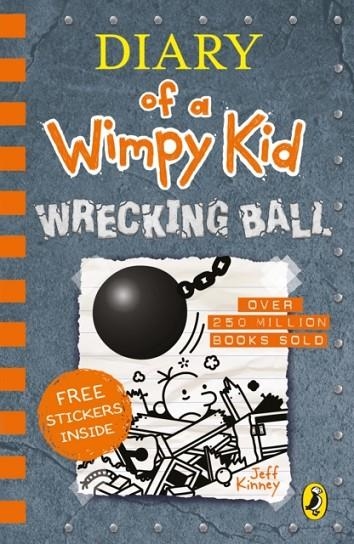DIARY OF A WIMPY KID 14: WRECKING BALL  | 9780241426692 | JEFF KINNEY