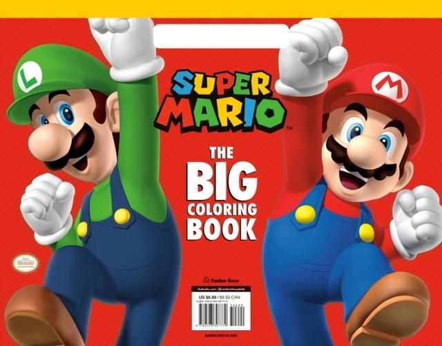 SUPER MARIO: THE BIG COLORING BOOK (NINTENDO) | 9780593307779 | RANDOM HOUSE