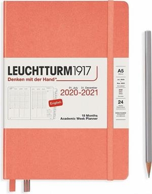 PANIFICADOR SEMANAL 2021 (18M. VERTICAL) A5 MEDIUM BELLINI | 4004117576294