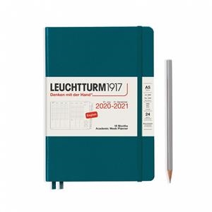 PANIFICADOR SEMANAL 2021 (18M. VERTICAL) A5 MEDIUM PACIFIC | 4004117576317