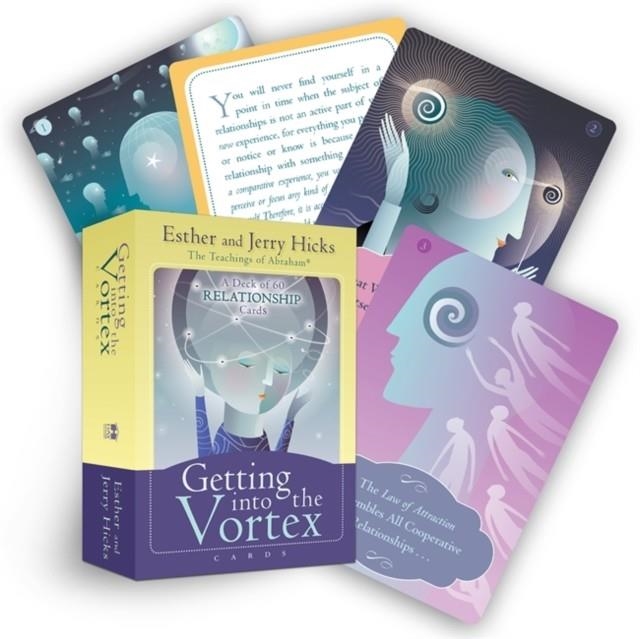GETTING INTO THE VORTEX CARDS : A 60-CARD DECK, PLUS DEAR FRIENDS CARD | 9781401943646 | ESTHER HICKS