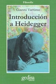 INTRODUCCIÓN A HEIDEGGER | 9788474322545 | VATTIMO, GIANNI