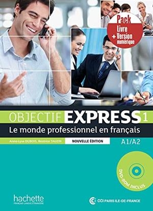 OBJECTIF EXPRESS 1 PACK LIVRE+V NUMER | 9782017141990