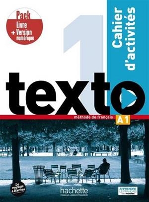TEXTO 1 PACK CAHIER+V NUMERIQUE | 9782017141860