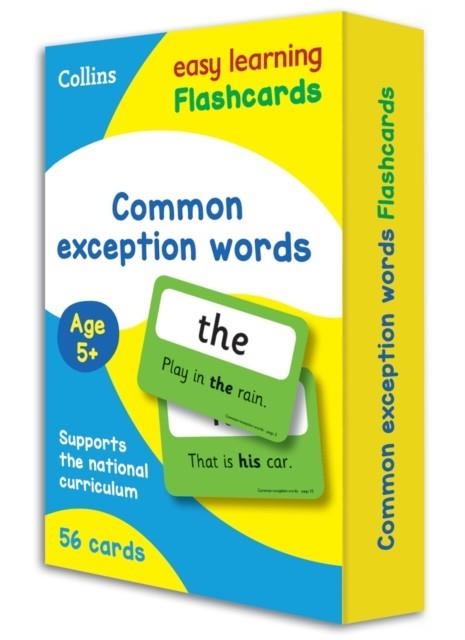 COMMON EXCEPTION WORDS AGE 5+ | 9780008335854