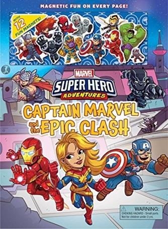 MARVEL SUPER HERO ADVENTURES: CAPTAIN MARVEL AND THE EPIC CLASH | 9780794441111 | JOANN PADGETT