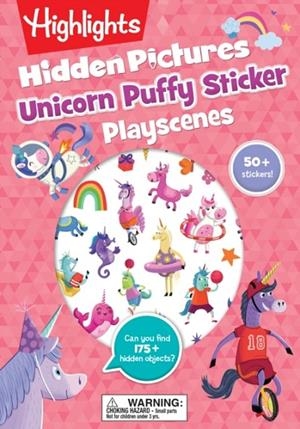 UNICORN PUFFY STICKER PLAYSCENES | 9781644721155 | PUFFY