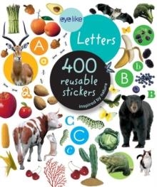 EYELIKE STICKERS LETTERS : 400 REUSABLE STICKERS INSPIRED BY NATURE | 9780761171393 | WORKMAN PUBLISHING 